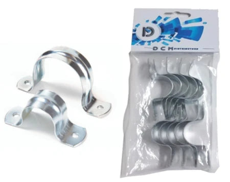 Saddle Galv Steel 20MM - A008 10 / Pkt (20 Pack)