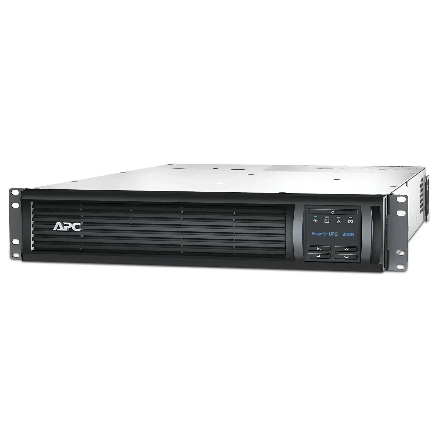 APC SMART LINE INTARATIVE 3000VA/ 3KVA 2700W UPS RACK, RACK MOUNT INCLUDED: YES RACK TYPE: 2U NETWORK CARD:NO BATTERY:YES BATTERY TYPE: VRLA WARRANTY: 3 YEARS REPAIR OR REPLACE (EXCLUDING BATTERY) AND 2 YEARS FOR BATTERY NOTES: INTELLIGENT AND EFFICIENT N - Guards On Duty Shop & Security Guards
