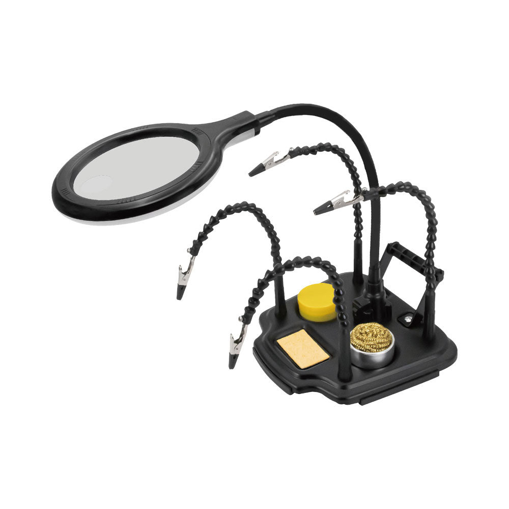 Proskit Sn-396n Soldering Helping Hand with Led Magnifier — Proskit | Guards on Duty Shop
