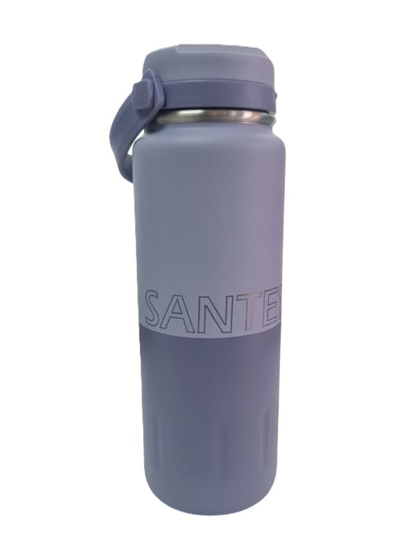 Santeco Koya Stainless Steel Bottle Silver Blue 500ml