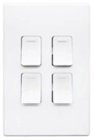 Selec 4 Lever Light Switch (3 Pack)