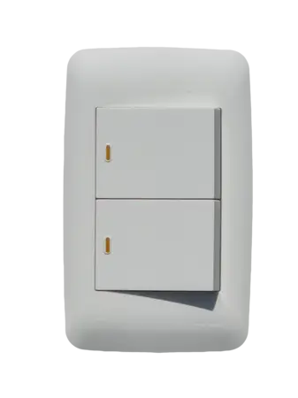Lux - 2 Lever 1way Switch 50 X 100 (4 Pack)