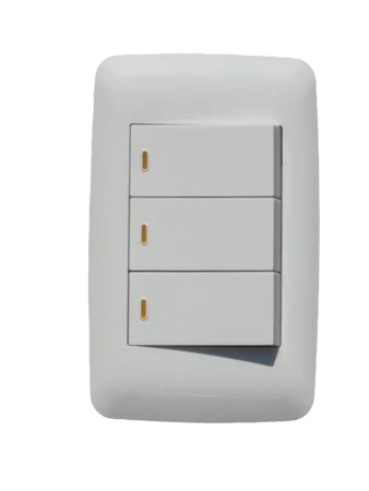 Lux - 3 Lever 1way Switch 50 X 100 (3 Pack)