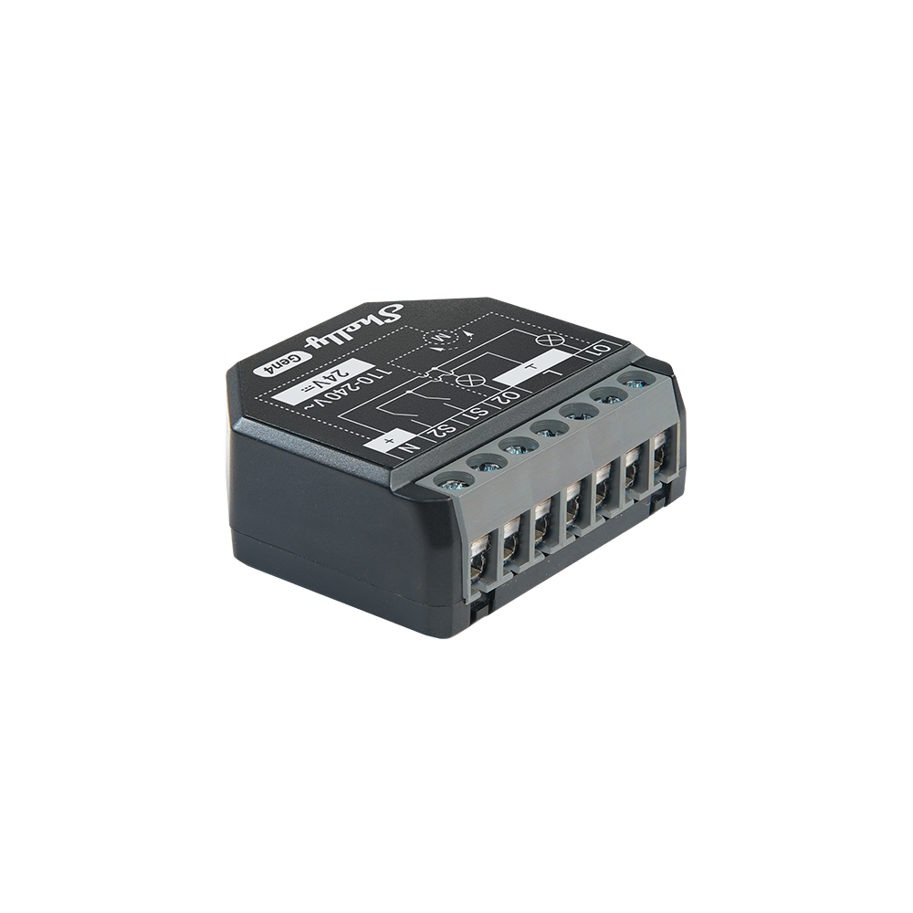 Shelly 2PM Gen4 Two-Channel Smart Switch With Power Metering And Multiprotocol Support
