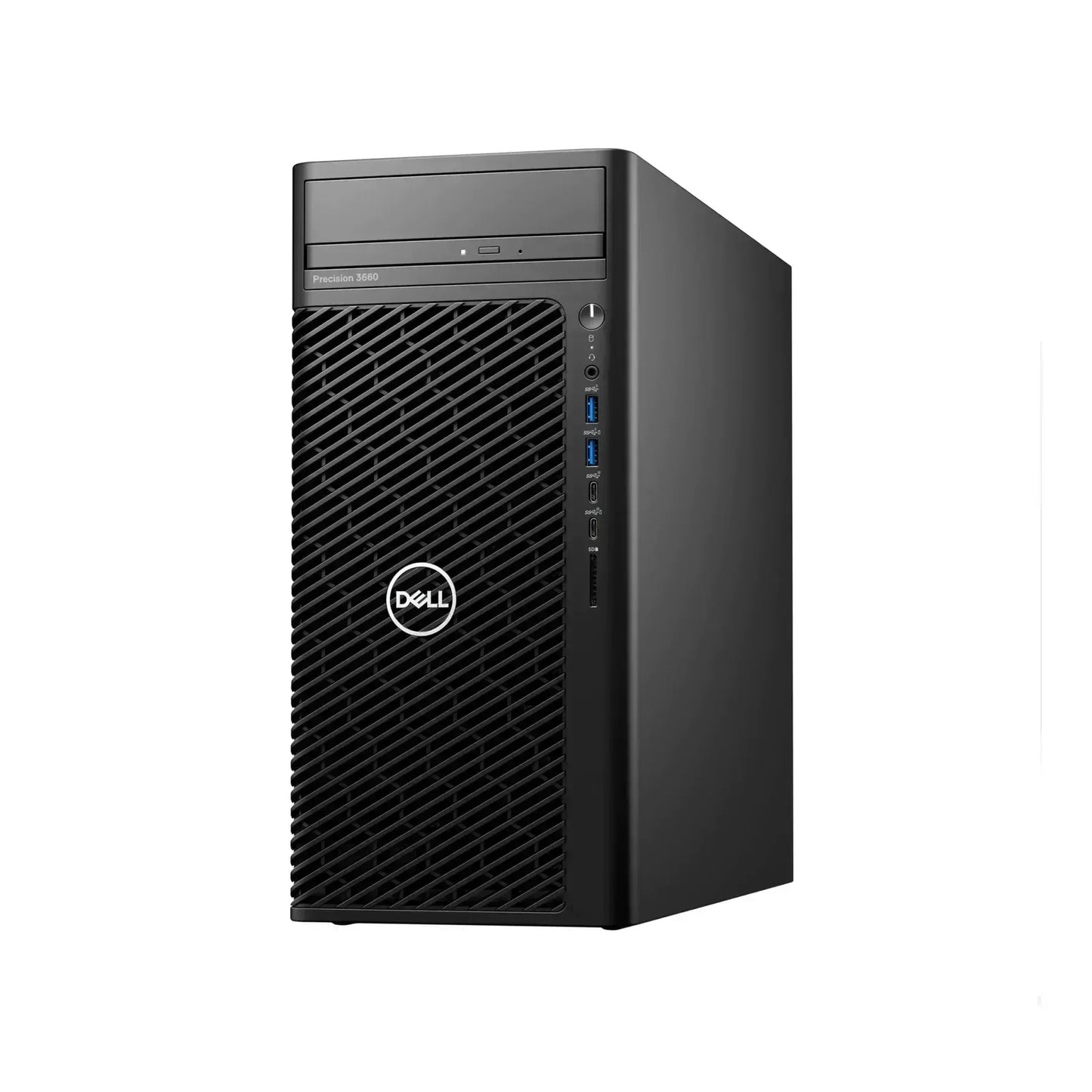 DELL PRECISION T3660, 13TH GEN INTEL CORE I7-13700 (30MB CACHE, 16 CORES, 24 THREADS, 2.10GHZ TO 5.20GHZ TURBO, 65 W), 16GB DDR5 4400MHZ RAM (2X8GB), 512GB PCIE NVME CLASS40 M.2 SSD, NO RAID, NO WIRELESS, NVIDIA T1000, 4GB GDDR6, NO OPTICAL DRIVE, USB OPT - Guards On Duty Shop & Security Guards