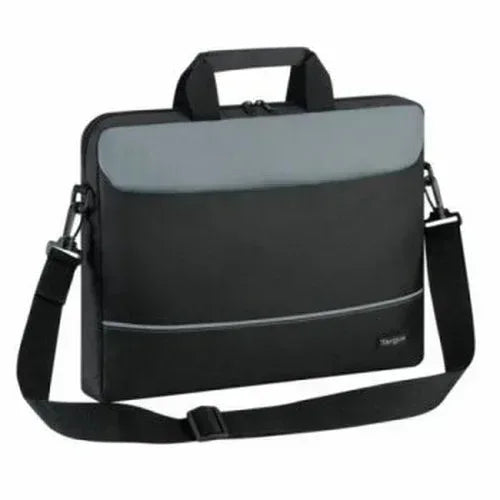 TARGUS - INTELLECT 15.6INCH TOPLOAD CASE BLACK GREAT VALUE LAPTOP CASE TO FIT UP TO 15.6" LAPTOPS TOPLOADING DESIGN WITH PADDED LAPTOP COMPARTMENT ESSENTIAL CARRY HANDLE AND SHOULDER STRAP LARGE QUICK-ACCESS POCKET KEEPS ESSENTIALS CLOSE AT HAND Guards On Duty Security