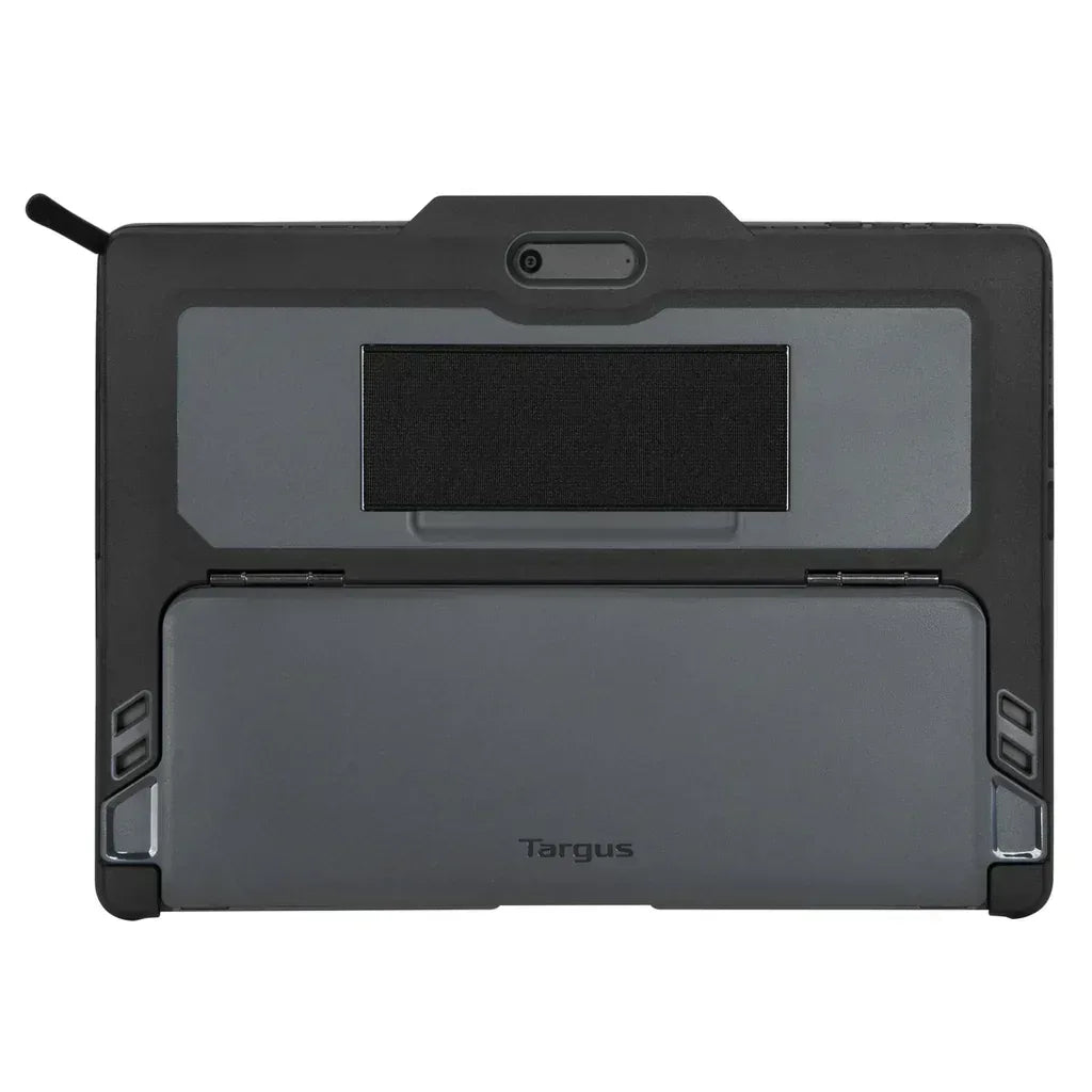 TARGUS PROTECT CASE FOR MS PRO 9, CASE PASSES MILITARY GRADE 4’ DROP TESTING (MIL-STD 810G)*, HAND STRAP FOR HAND-HELD VIEWING, ELASTIC STRAP SECURELY HOLDS YOUR TYPE COVER AND SURFACE CLOSED - Guards On Duty Shop & Security Guards