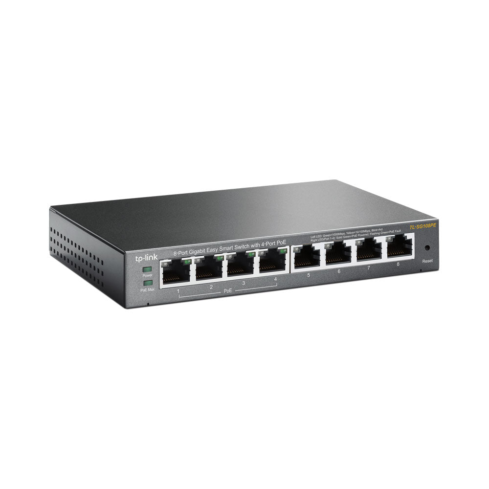 Tp Link 8 Port Gigabit Easy Smart Switch With 4 Port Poe