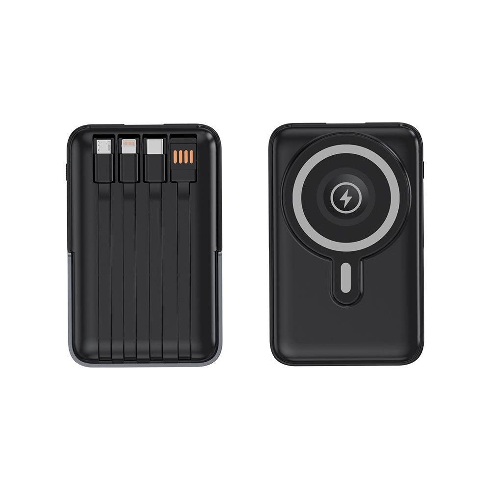 Power Bank 10000mah 3in1 Magnet W/less Watch Char — LinkQnet | Guards on Duty Shop