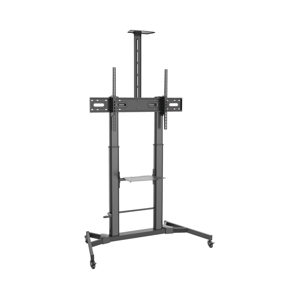 Bracket 60-100in Av Trolley Stand 100kg, 2.3m (h) — LinkQnet | Guards on Duty Shop