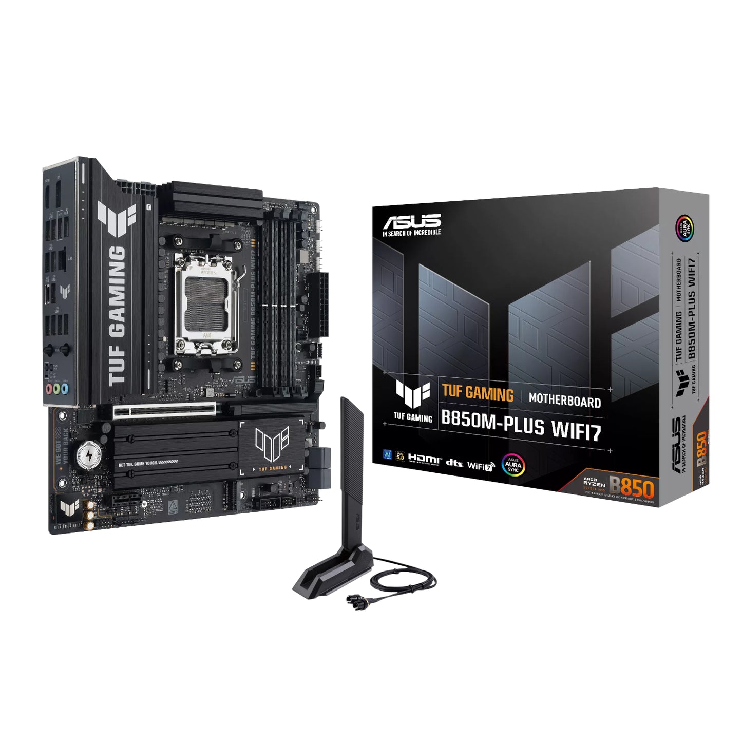 ASUS TUF Gaming B850M-Plus WIFI AMD AM5 M-ATX Gaming Motherboard - Guards On Duty Shop & Security Guards