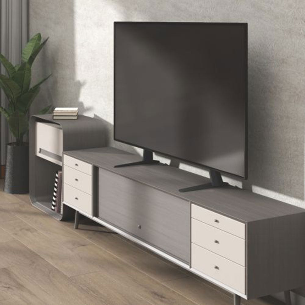 Minimalist Style Adjustable Tabletop TV Stand 32”to 70” 50kg (TVARM-DMS01)