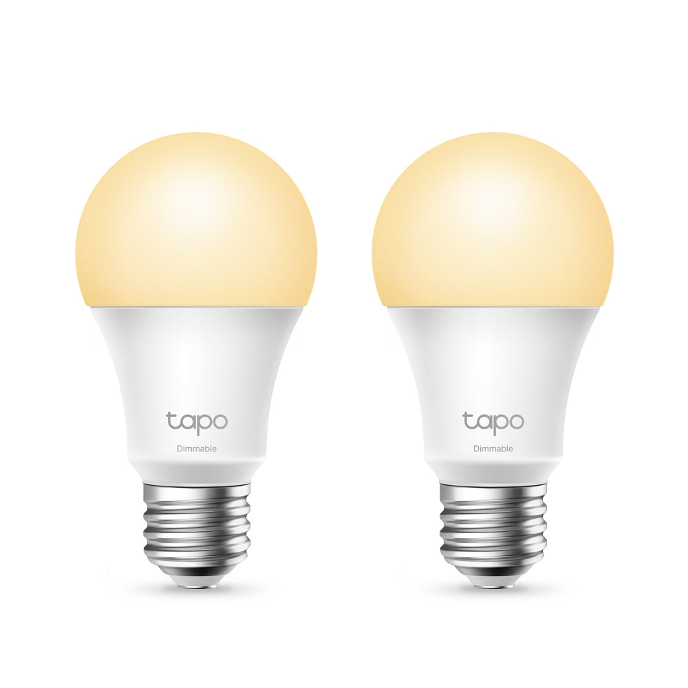 TP-LINK TAPO SMART WIFI LIGHT BULB- DIMMABLE- 2PK