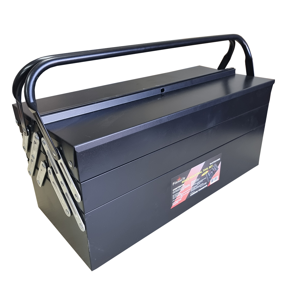 Pinnacle Toolset 85pcs with 5-Tier Metal Case