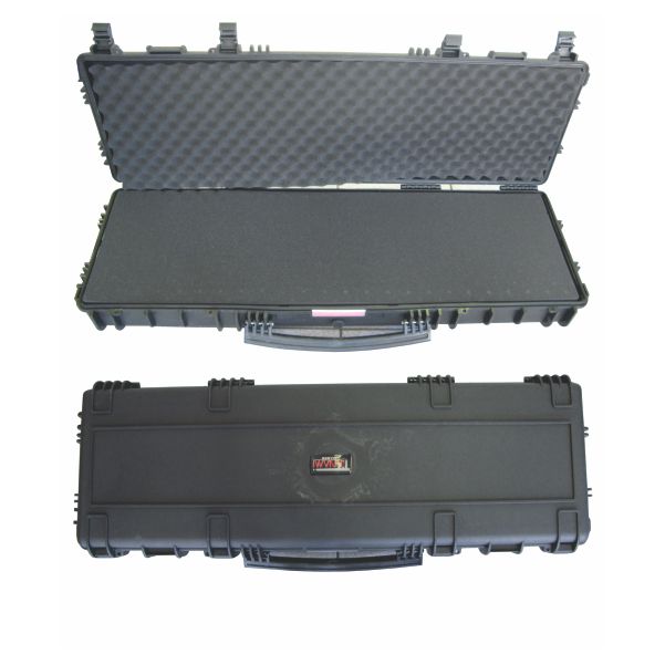 Tsunami Extended Black Double Rifle Case with Foam