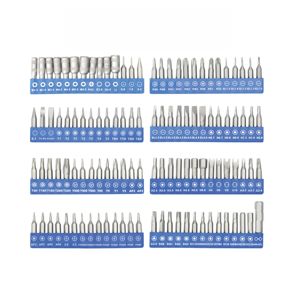 118-in-1 Professional Tool Kit – Complete Repair Set in Roll-Up Carry Pouch