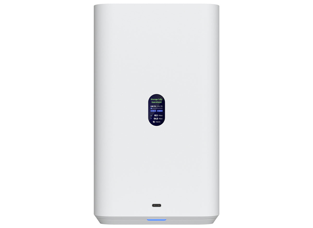 Ubiquiti UniFi White UNAS 2.5Gbps Ethernet 2x 3.5" HDD bays | UNAS-2-W - Guards On Duty Shop & Security Guards