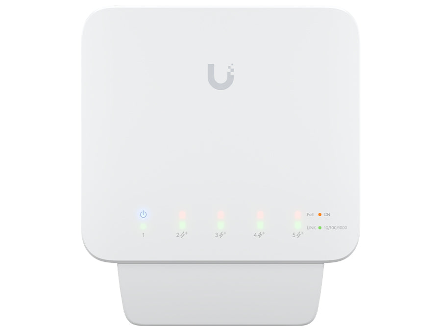 Ubiquiti UniFi Flex Switch 5 Port Gigabit 1PoE In 4PoE Out - Guards On Duty Shop & Security Guards