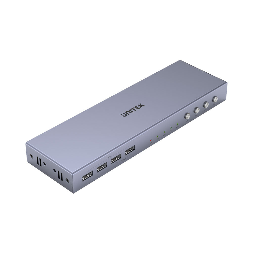 Unitek Hdmi 4k Kvm Switch 4in1 Out 4-port (v306a) — Unitek | Guards on Duty Shop