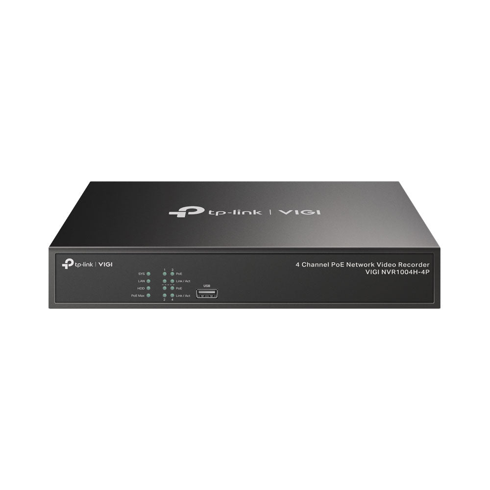 TP-LINK VIGI NVR POE+ 53W 4CH 4K VGA/HDMI