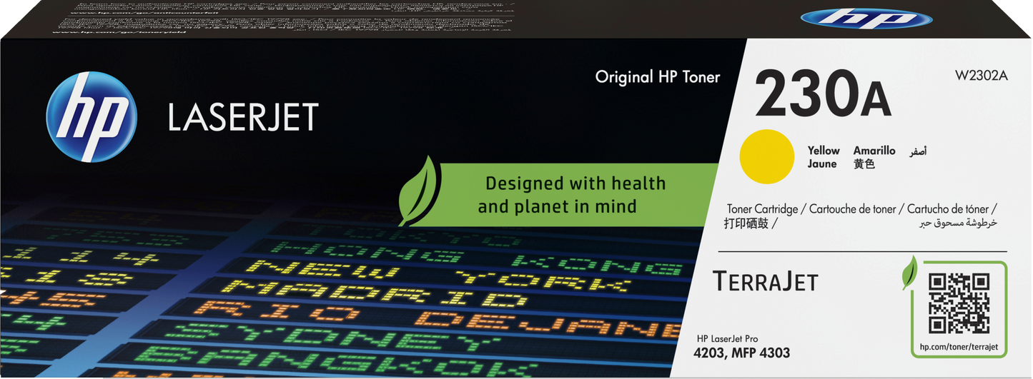 HP 230A Yellow Original LaserJet Toner Cartridge - Guards On Duty Shop & Security Guards