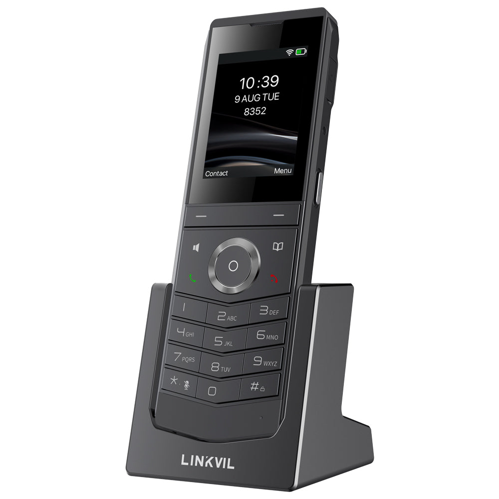 Fanvil W611w Portable Wi-fi 6 Phone with 2.4" Colour Screen and Bluetooth 5 — LinkQnet | Guards on Duty Shop