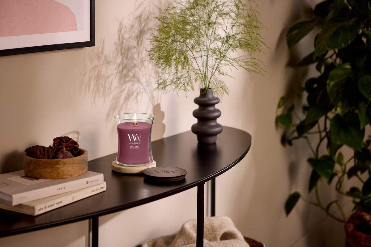 WoodWick Ellipse Candle - Dark Cherry