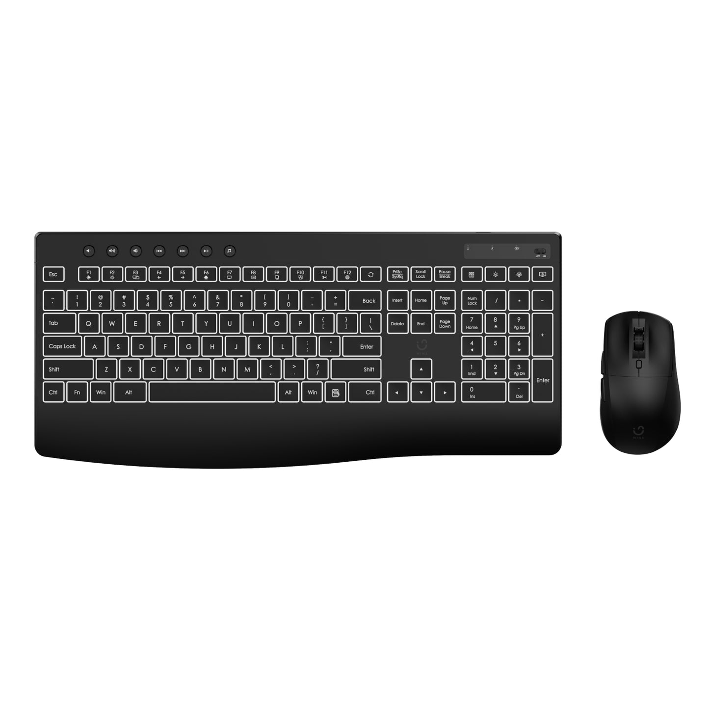 WINX DO Business Backlit Wired Keyboard and Mouse Combo - Guards On Duty Shop & Security Guards