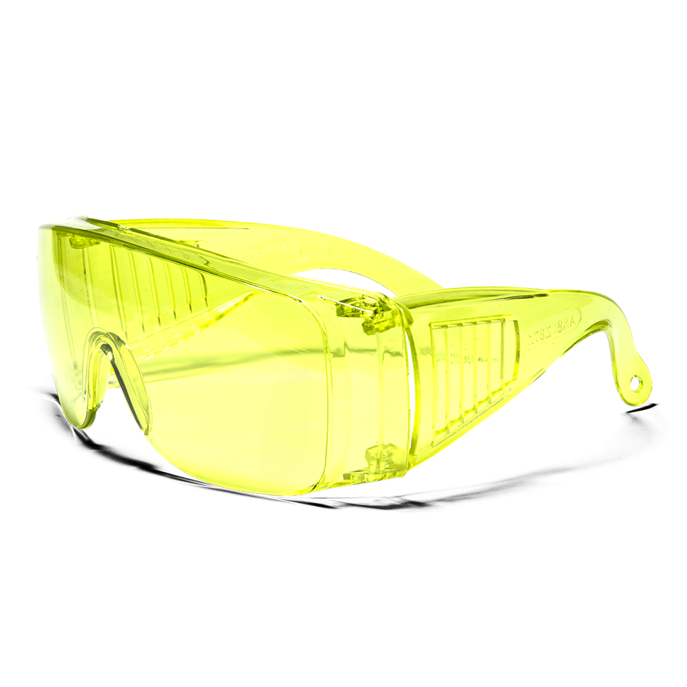 Pinnacle Spectacle Wrap Around Amber