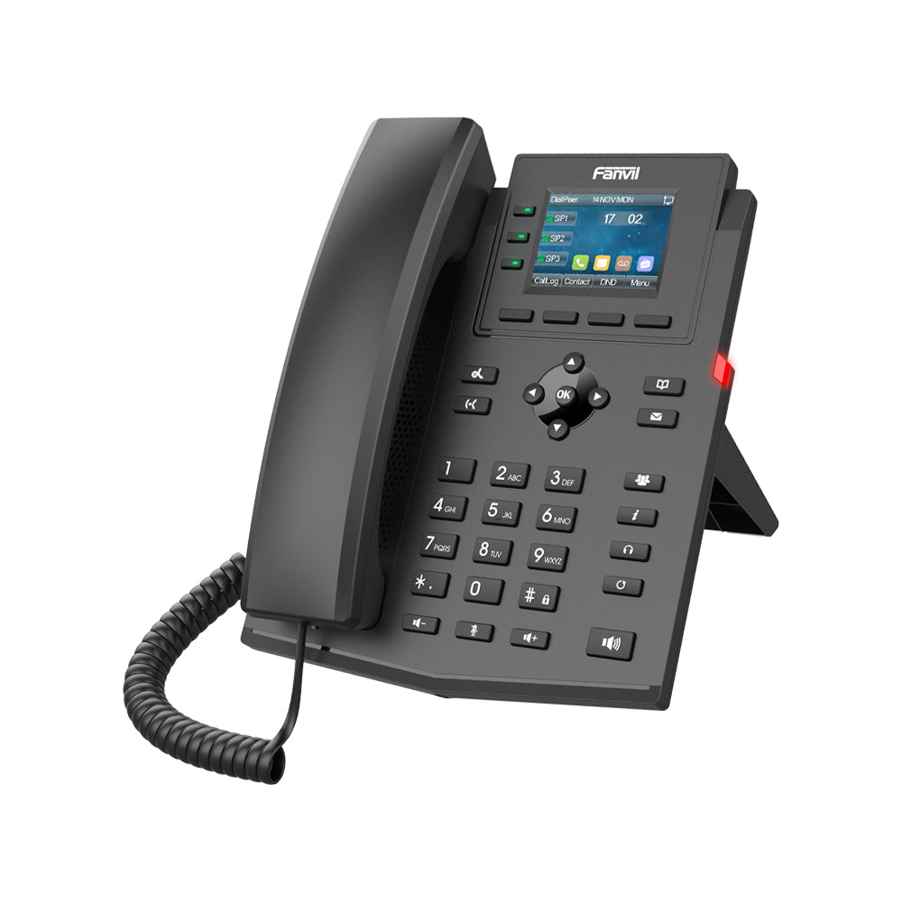 Fanvil X303g Cost-effective Enterprise Ip Phone with 2.4" Colour Screen, Gigabit and Poe Support — Fanvil | Guards on Duty Shop
