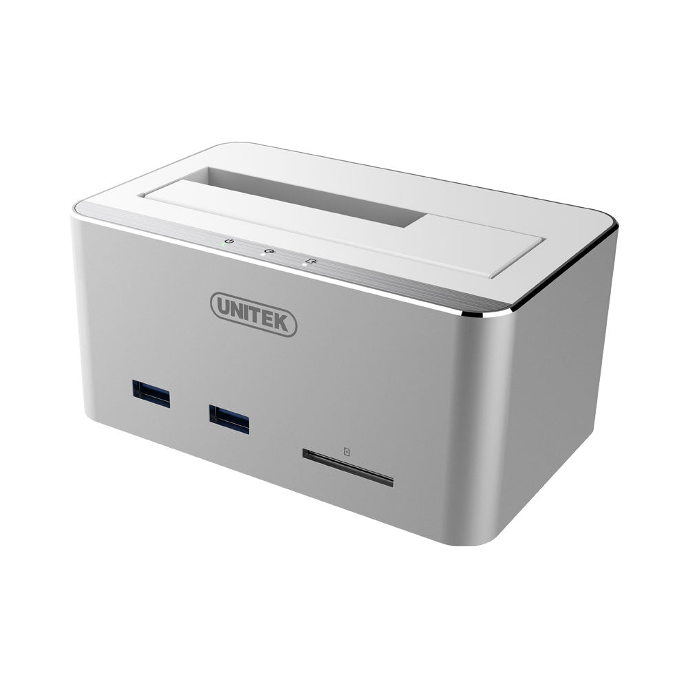 Unitek Usb3.0 Sata Docking Station, Hub+sd(y-1092) — Unitek | Guards on Duty Shop