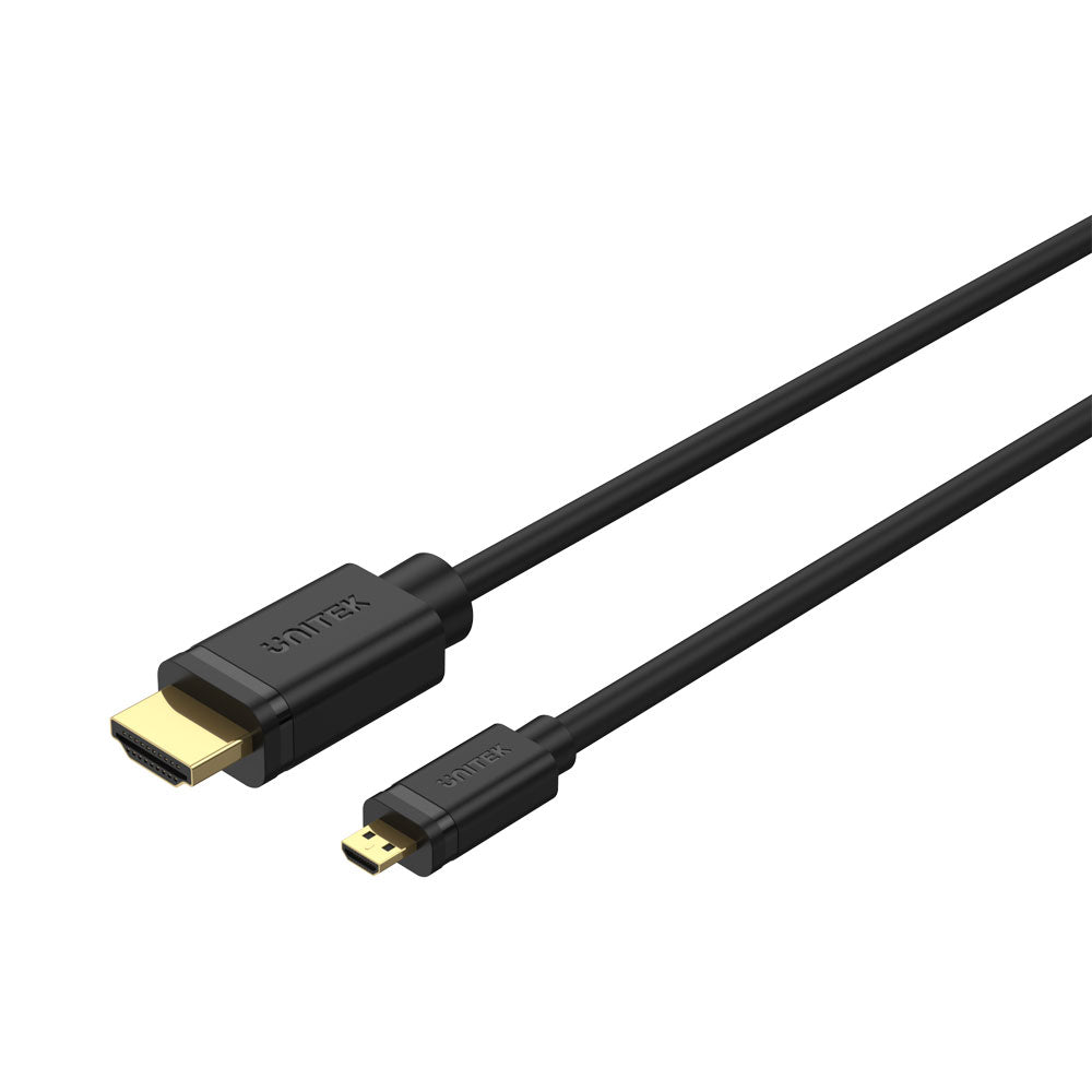 Unitek 2m 4k Mm Micro Hdmi to Hdmi2.0 Cbl (y-c182) — Unitek | Guards on Duty Shop