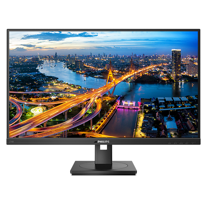 Philips Monitor 27", Ips Panel, Qhd, 2560x1440 @ 75hz,usb-c Docking 100w, Rj45, Hdmi, Dp, Has, Ergo Base, Webcam, Microphone, Speakers - Guards On Duty Shop & Security Guards