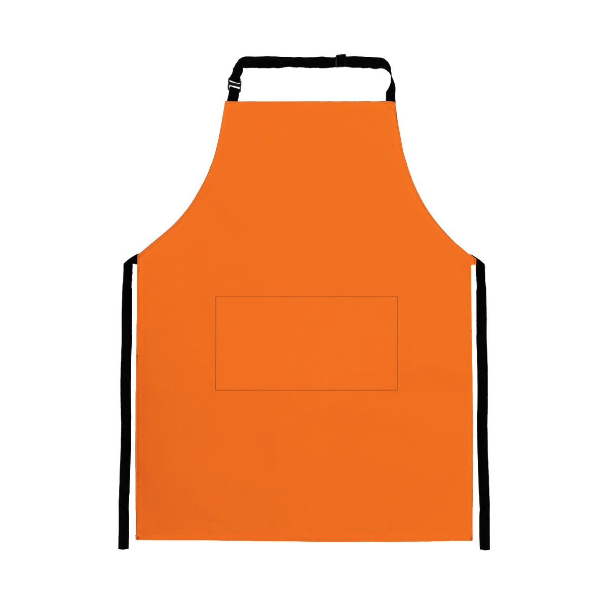 Biere Colour Apron with Pocket - Orange