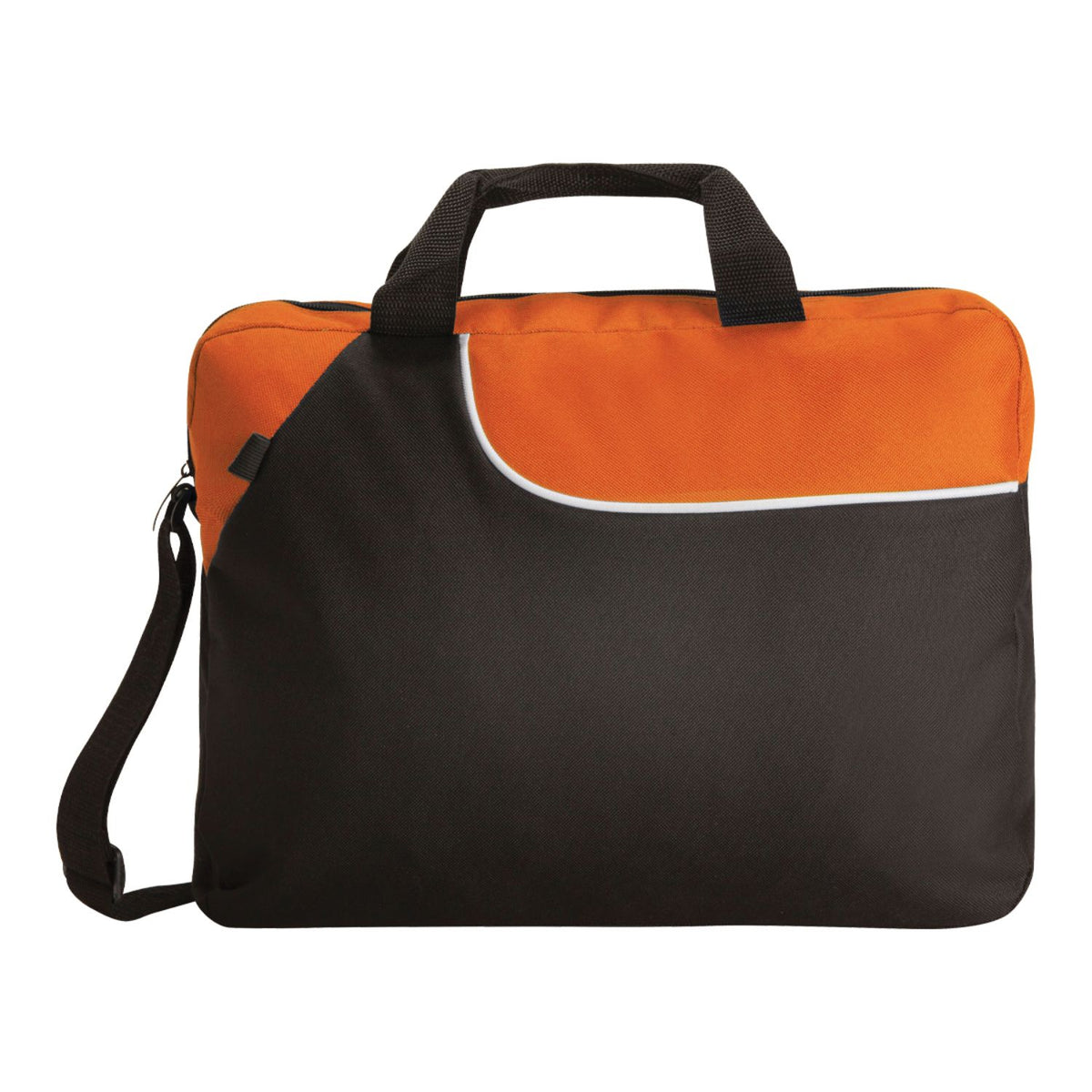 Weekend Conference Bag - Black & Orange