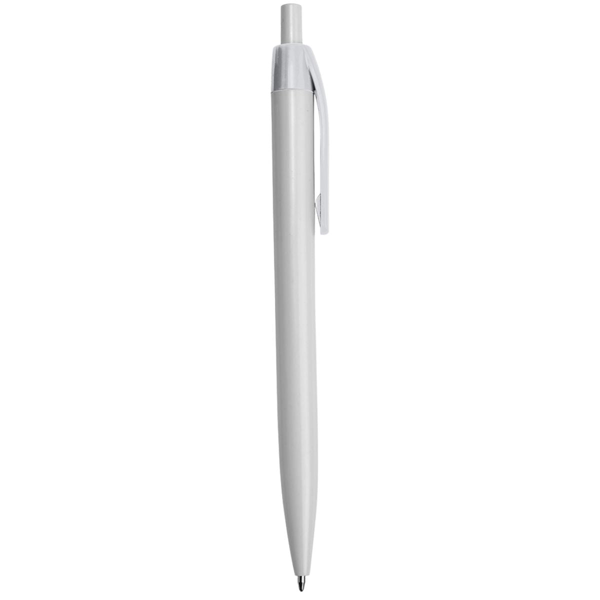 Blue Ink Blaster Ballpoint Pen - White