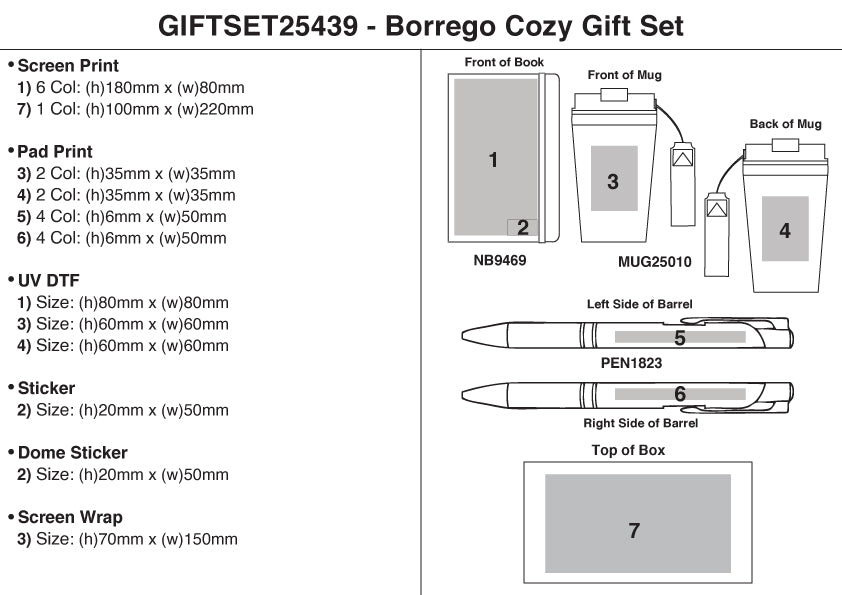 Borrego Cozy Combo Gift Set
