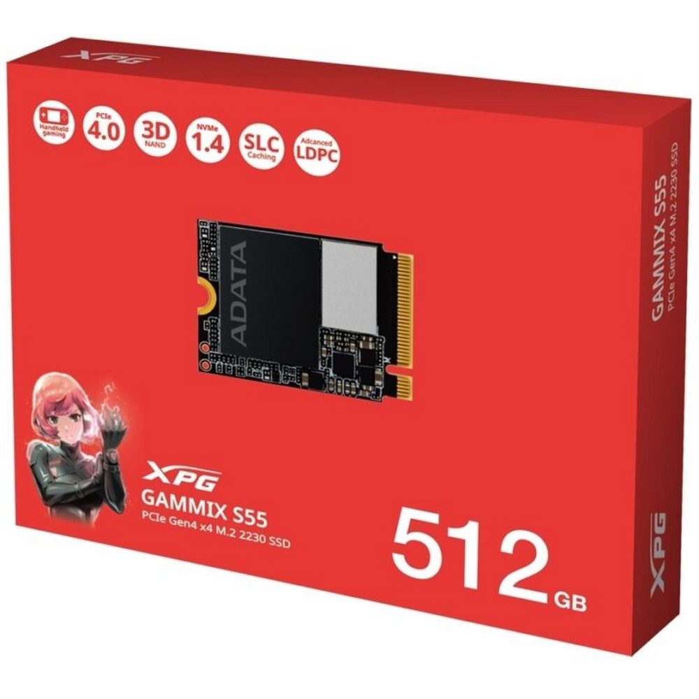 ADATA XPG GAMMIX S55 PCIE GEN4X4 M.2 2230 (NEW) - Guards On Duty Shop