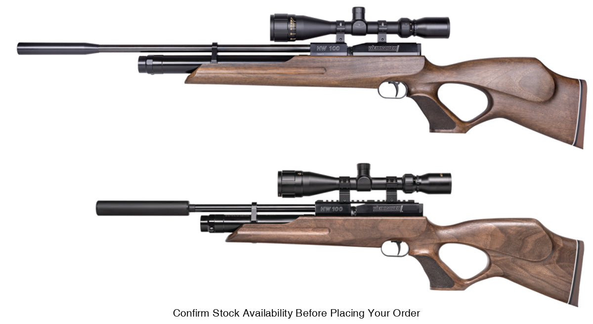 AIR RIFLE WEIHRAUCH HW100T 5.5MM FAC & SILENCER - Guards On Duty Shop