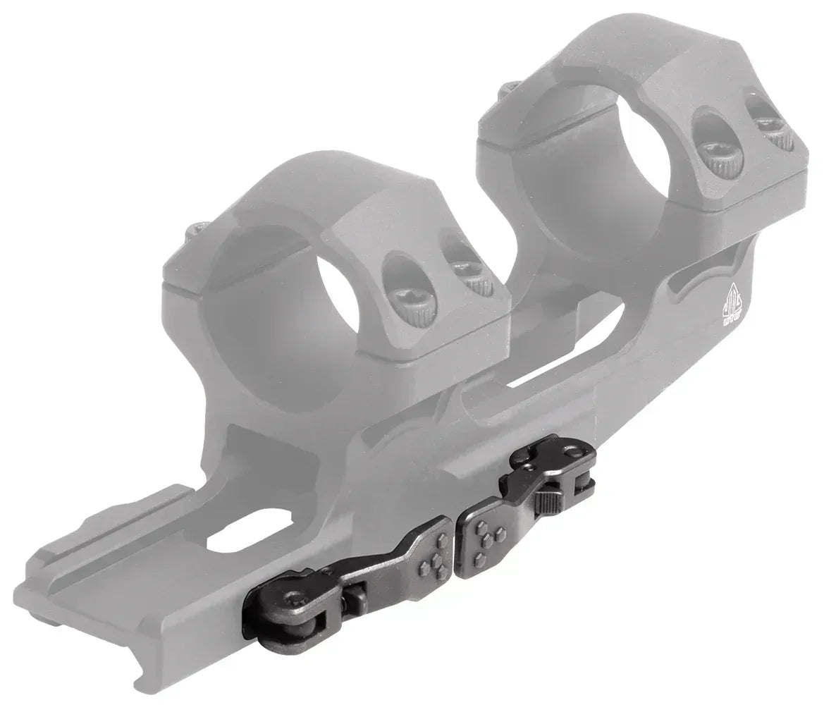UTG® ACCU-SYNC® 1" QR Picatinny Cantilever Mount, 34mm Offset, Medium Profile Guards On Duty Security