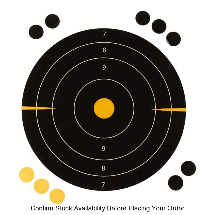 ALLEN EZ AIM ADHESIVE SPLASH BULLS EYE 8IN 6 PACK ALLEN EZ AIM ADHESIVE SPLASH BULLS EYE 8IN 6 PACK