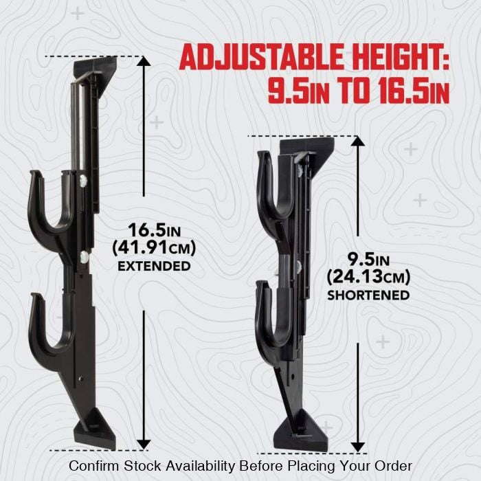 ALLEN PLASTIC GUN RACK FOR 2 GUNS ALLEN PLASTIC GUN RACK FOR 2 GUNS