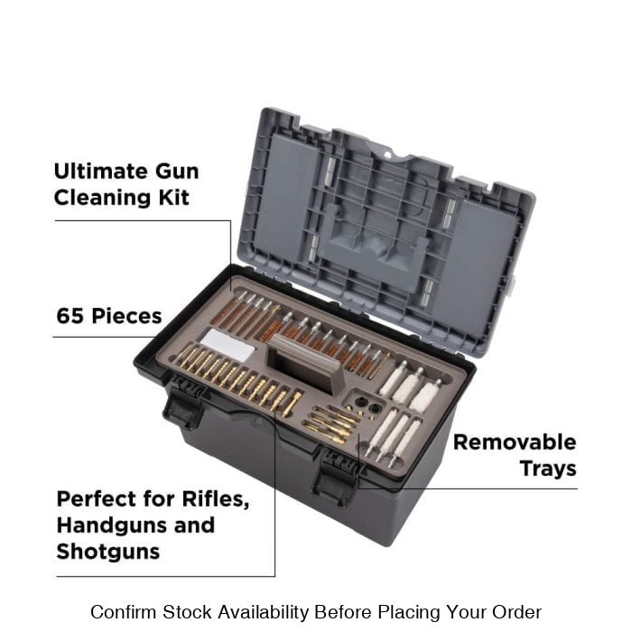 ALLEN ULTIMATE GUN CLEANING KIT 65PC ALLEN ULTIMATE GUN CLEANING KIT 65PC