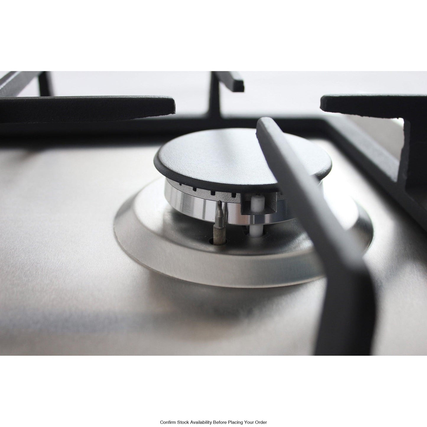 Alva 30cm 2-Burner Gas Hob - Stainless Steel - Alva 2-Burner Gas Hob