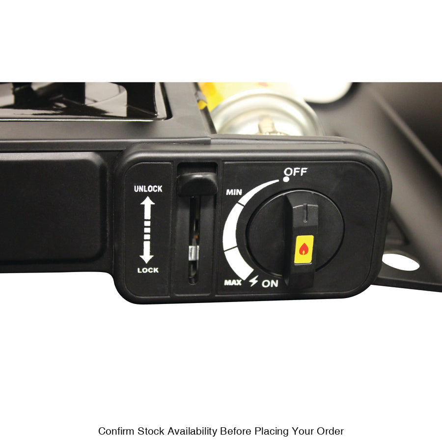 Alva Double Burner Butane Canister Stove - Alva Double Burner Butane Canister Stove