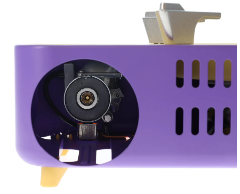 Alva Mini Butane Canister Stove Blueberry - Alva Mini Butane Canister Stove
