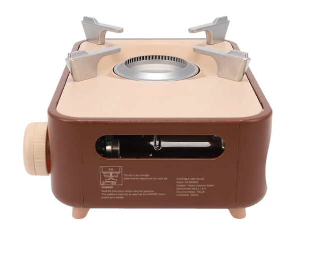 Alva Mini Butane Canister Stove Choco - Alva Mini Butane Canister Stove Choco