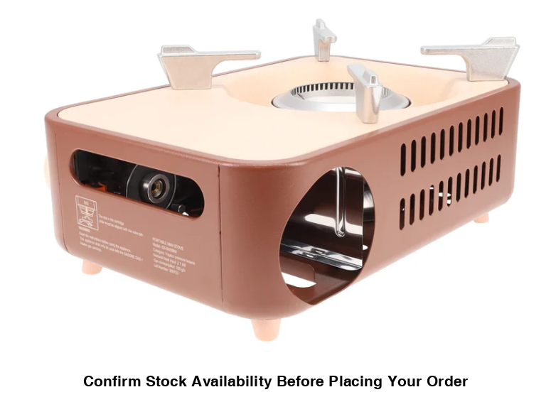 Alva Mini Butane Canister Stove Choco - Alva Mini Butane Canister Stove Choco
