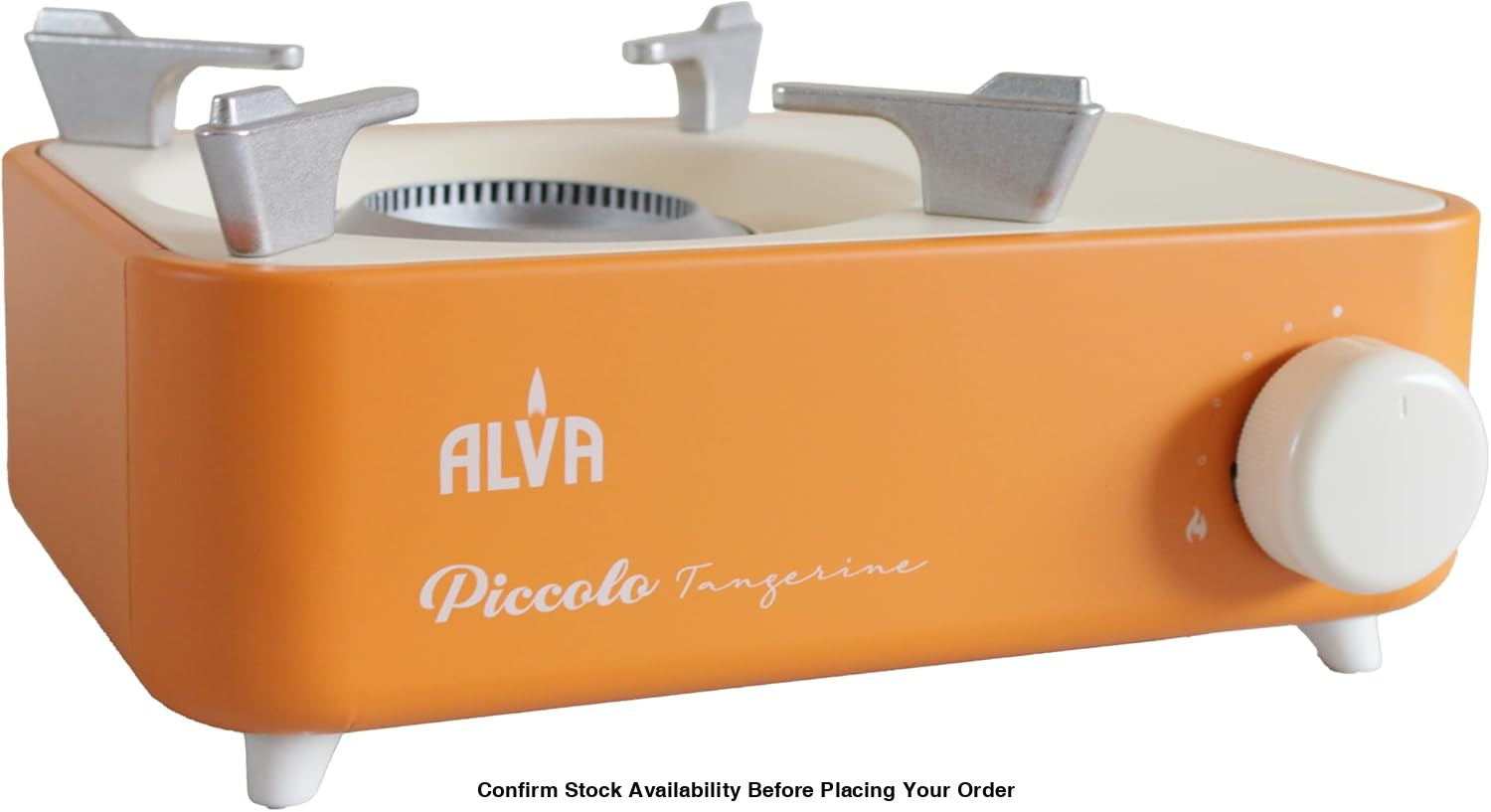 Alva Mini Butane Canister Stove with Carry Case (Tangerine Orange) - Alva Mini Butane Canister Stove Tangerine