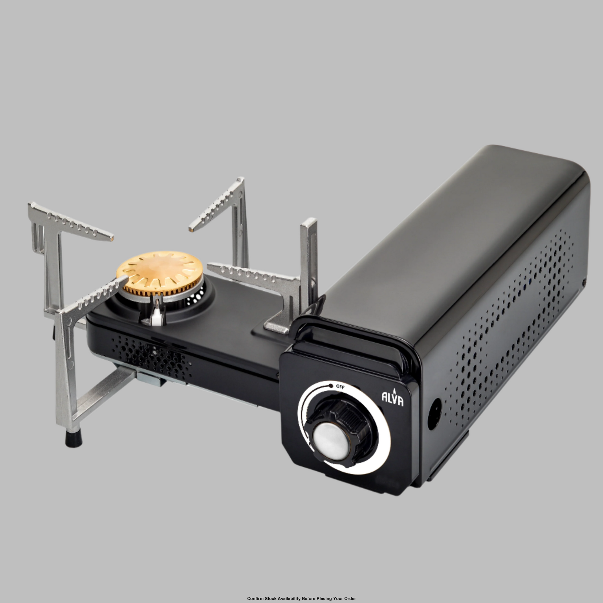 Alva Mini Fold-Up Butane Canister Camping Stove - Alva Mini Fold-Up Camping Stove